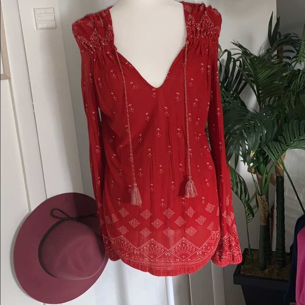 Lucky brand boho top
